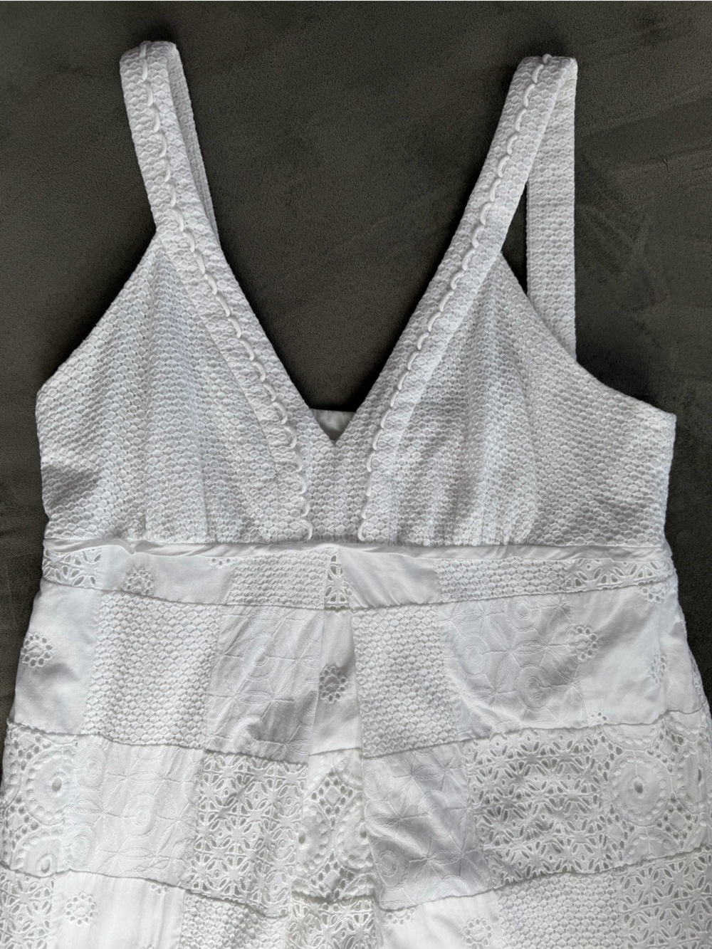 White Lilly Pulitzer Tank Halter Dress